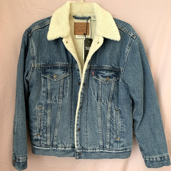 Levi’s Ex-Boyfriend Sherpa Lined Trucker Jacket
